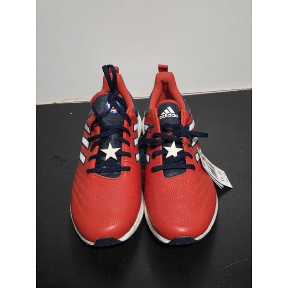 New ADIDAS ULTRA BOOST X COPA WORLD CUP CHILE [GW7270] RED LEATHER Men's Size 9 - Picture 11 of 13